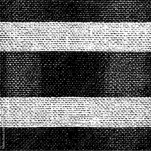 Monochrome abstract background featuring alternating horizontal stripes of black and white textures artfully arranged