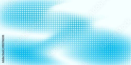 Abstract colorfull with white and blue combination color background. Simple design. Modern dotted design. Comic pop art style design. eps 10.