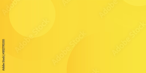 Abstract yellow circle background with circular swirl pattern on soft color gradient.