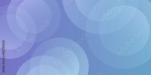 Circle minimalist abstract background,purle and green gradations effect. Modern design.