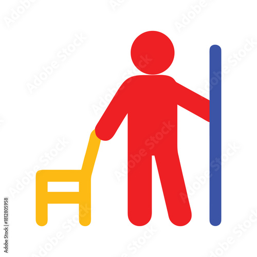 Mobility Assistance and Accessible Seating Icon