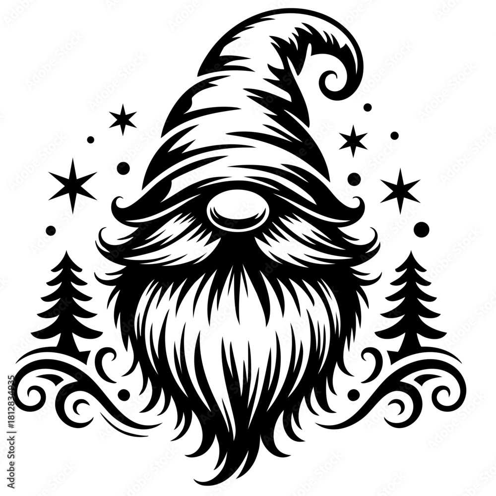 Obraz premium gnome christmas