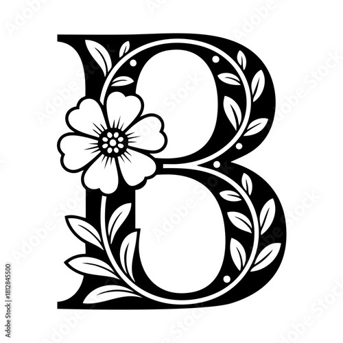 Letter B Monogram
