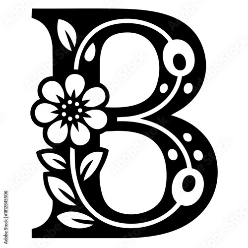 Letter B Monogram