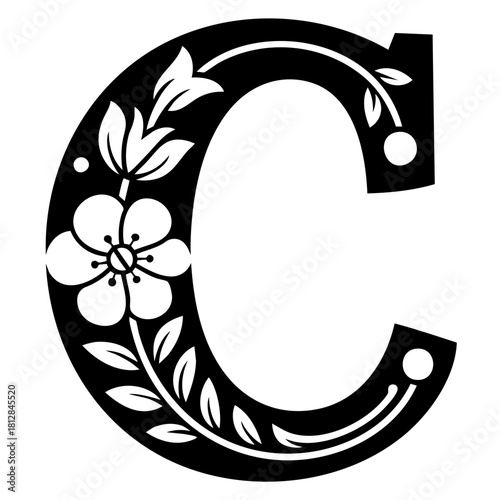 Letter C Monogram