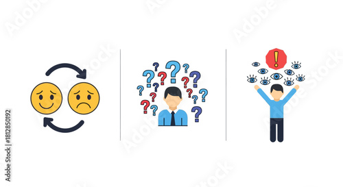 Emotional awareness: understanding and expressing emotions through simple icons