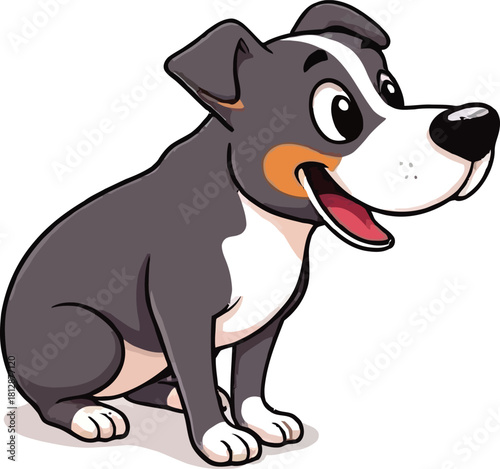 Cute cartoon a illustrator vector pointer