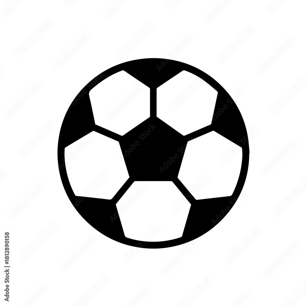Fototapeta premium Soccer Ball Classic Pattern