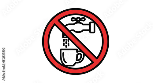 Stop wasting water with a leaky faucet highlighting water conservation and sustainability for a greener future a symbol for environmental awareness, Generative AI.