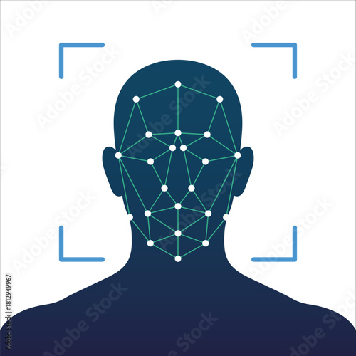 Face scanning technology with connected biometric nodes