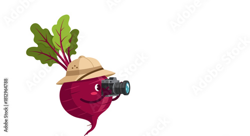 Beets Adventure: Photographer Beetroot Captures Moments With A Camera in The Darkness