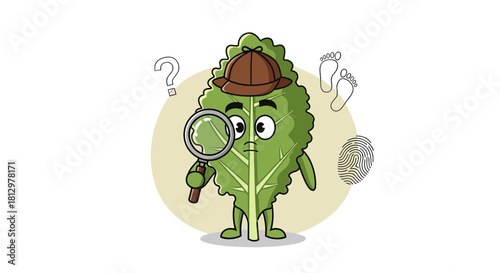 Detective Leaf Investigates, Magnifying the Mystery Within This Green Element