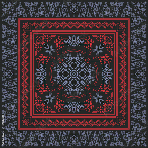 HARVEST TILE PATTERN 12 2 flat
