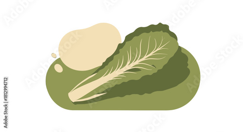 Fresh Produce Arrangement Depicting Conceptual Green Vegetables on a Dark Backdrop