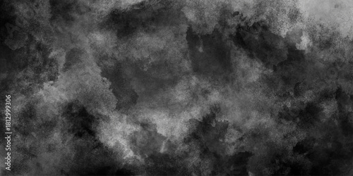 abstract cloud and vapor texture background. Black and gray smoke aquarelle smudge illustration abstract gray Fog or smoke color isolated background , Abstract Painted Illustration. Brush stroked