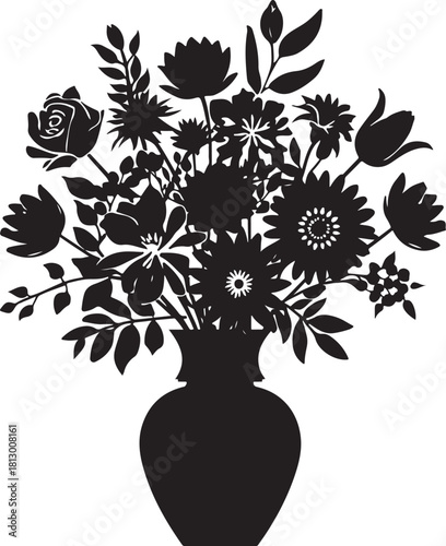 flowers in vase