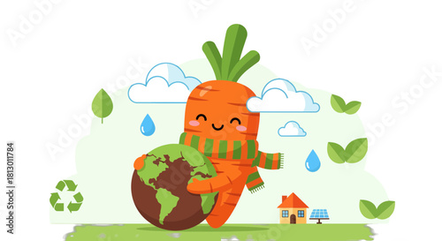Happy Carrot Championing Earth's Wellbeing With Sustainable Practices For A Brighter Future