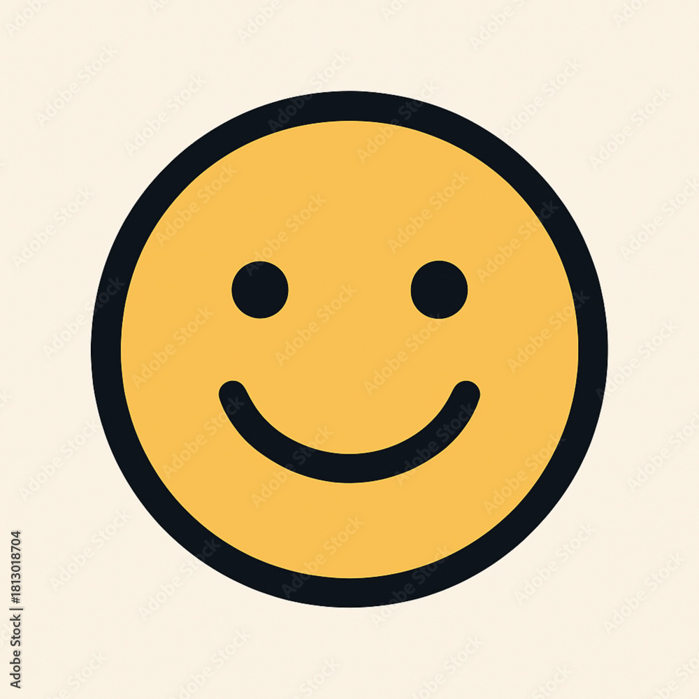 Fototapeta premium happy smiley face