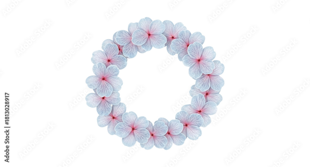 Obraz premium red beads isolated on white background