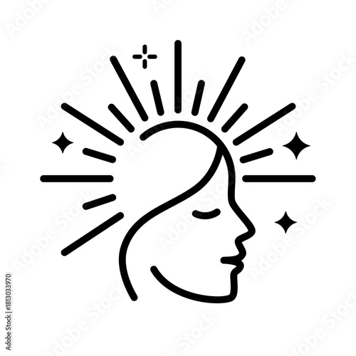 Beauty Care Icon Illustration