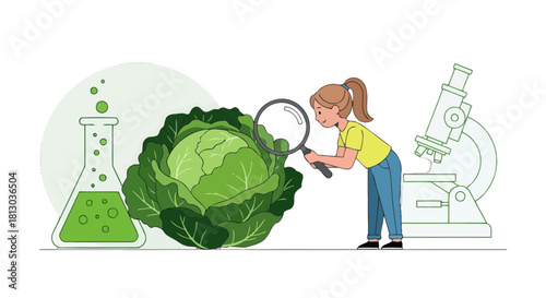 Scientific Examination of A Cabbage: A Detailed Study of Agronomy and Research