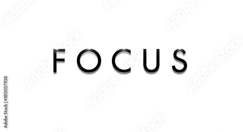 Stay focused on your goals with this modern, clean design element, perfect for presentations, websites, and inspiring campaigns to achieve success