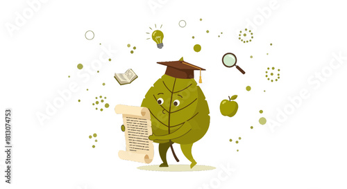 Wise Leaf Delivers Scholarly Knowledge Across Creative Illustrations For Learning