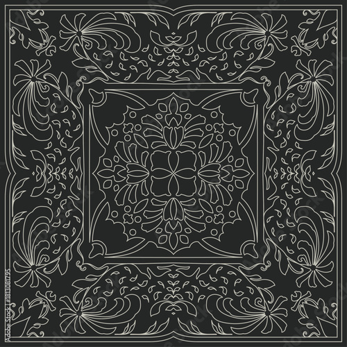 HARVEST TILE PATTERN 11 flat