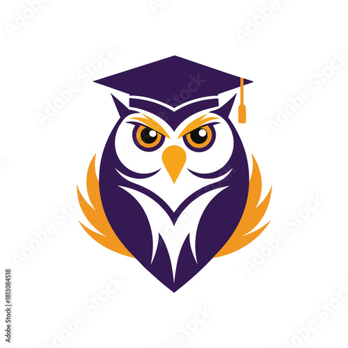 owl with graduation cap