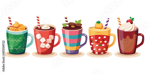 Hot chocolate cocoa drinks beverage winter holiday christmas sweet dessert delicious warm