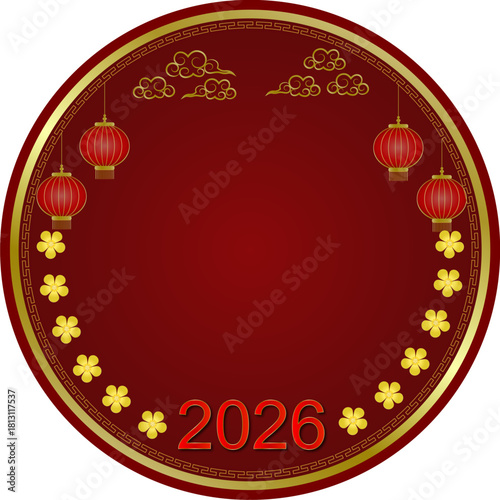 New Year Festival, Greeting Card, Bless, 
Happiness, Celebrate, Send Happiness