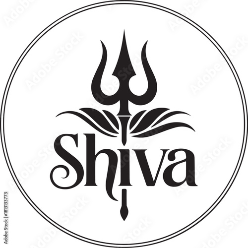 Shiva trishul logo