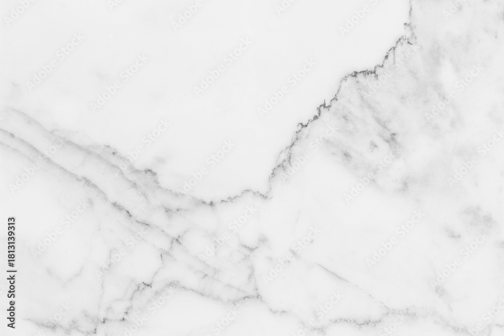 Fototapeta premium White marble texture background pattern with high resolution.