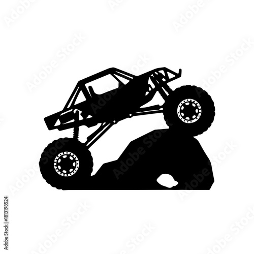 Dedicated Rock Crawler Buggy Silhouette