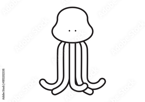 触手のある宇宙人のアイコン