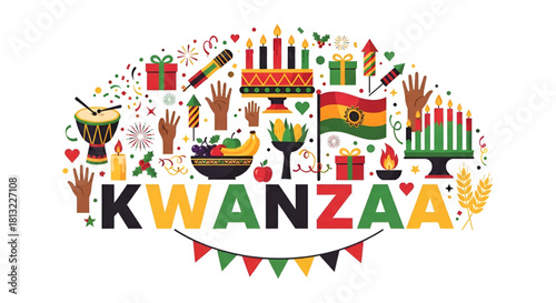 Kwanzaa Unity Principle Celebration African Diaspora Swahili Words Kinara Symbolism Umoja Kujichagulia Ujima Ujamaa Nia Kuumba Imani Voting Rights Democracy Empowerment Global Awareness Cultural 
