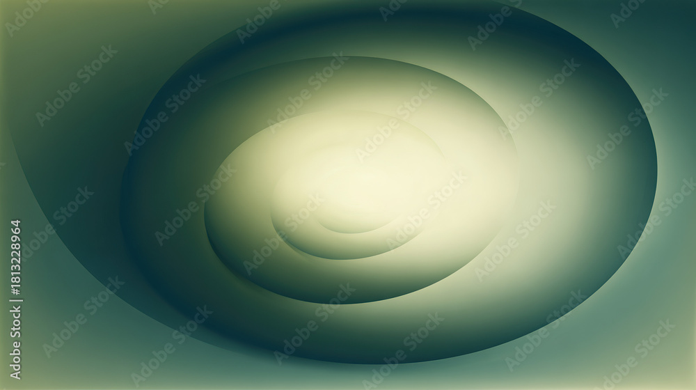 Obraz premium shifting. Spiral pattern with shifting colors and soft evolving forms, endless cycle. wellbeing guides, coaching materials, designed for coaching and self-improvement content.