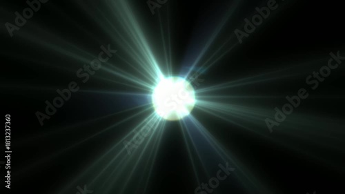 optical lens and fire effects	