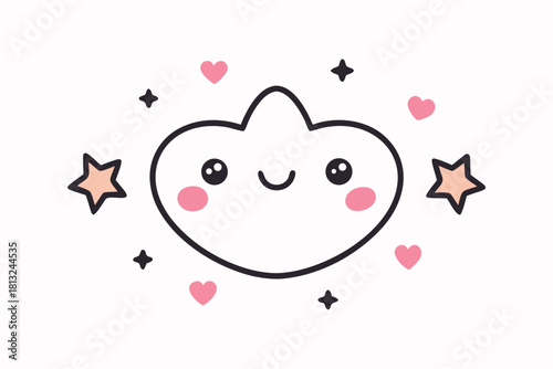 funky crayon doodle geometric shapes pattern icons