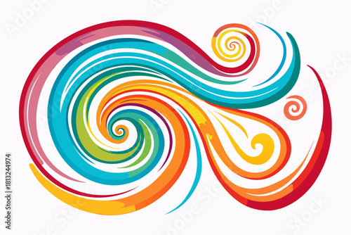 funky crayon doodle geometric shapes pattern icons