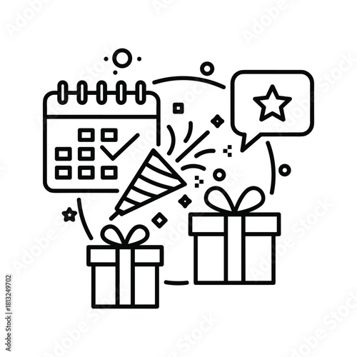 Trophy with pr symbol isolated on for public relations