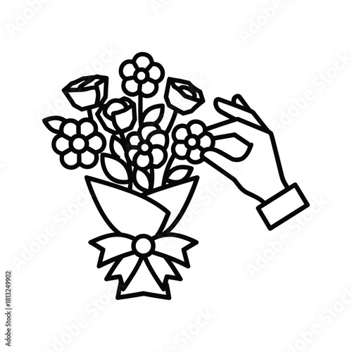 Pair of boxing gloves isolated on for combat sport theme