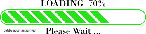 Loading Bar Please Wait Progress Icon. loading bar progress Download progress status. Vector illustration.Collection loading status bar in different design. Web design elements for app.
