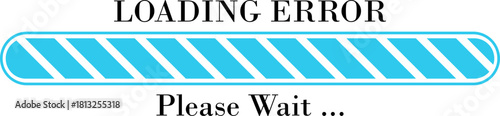 Loading Bar Please Wait Progress Icon. loading bar progress Download progress status. Vector illustration.Collection loading status bar in different design. Web design elements for app.