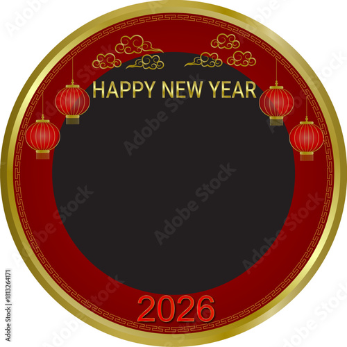 New Year Festival, Greeting Card, Bless, Happiness, Celebrate, Send Happiness