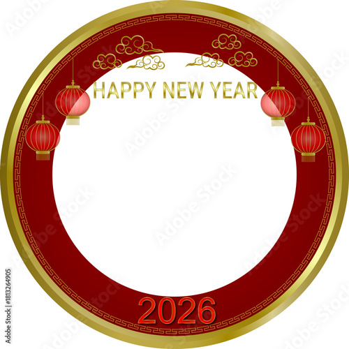 New Year Festival, Greeting Card, Bless, Happiness, Celebrate, Send Happiness