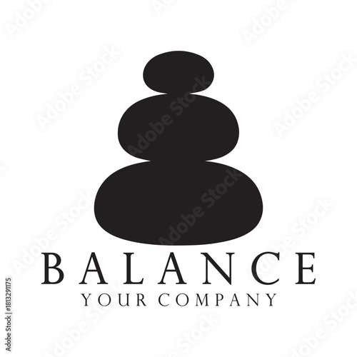 Grounded Calm Stone Formation Designed With Simple Heavy Balanced Geometry