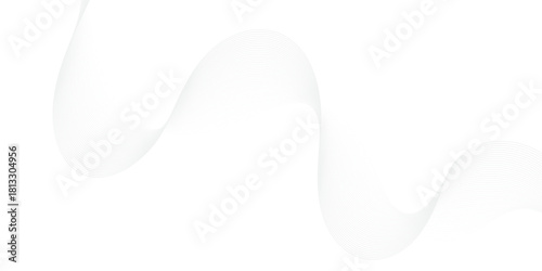 Vector abstract gradient wave Futuristic gray white abstract background. geometric flowing web smoke sound music digital blend curve line texture backgound.