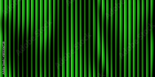 Abstract green vertical lines create a modern and vibrant background