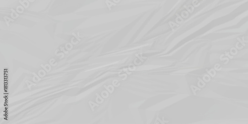  abstract white and gray parchment wrapping crumpled paper texture. creased page wrinkle retro rough distressed damage paper texture background.